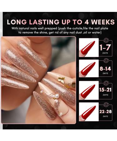Makartt 240Pcs Soft Gel Full Cover Nail Extensions Kit | XXL Stiletto Nail Tips | Press on Nails with Glue and File - Buy Online on GoSupps.com
