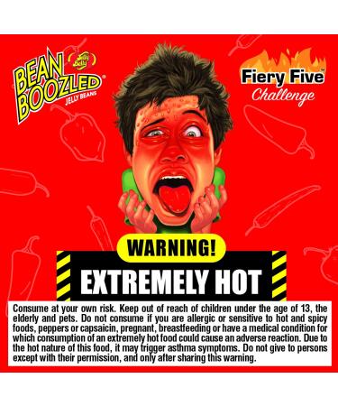 Jelly Belly BeanBoozled Fiery Five Bag - 1.9 oz | Official Genuine Source - Buy Online on GoSupps.com