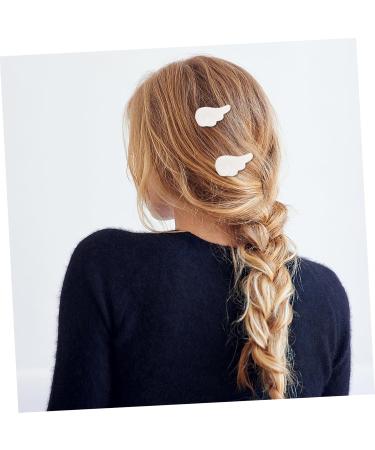 FOMIYES 4pairs Angel Wings Hairpin Cosplay Accessories Kawaii Hair Clips for Women Children Hairpin Non Slip Hair Clamps Barrettes for Girls White Girl Child Non-slip Plush Big Hairpin - Buy Online on GoSupps.com