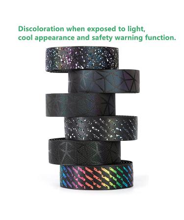 Reflective Gradient EVA+PU Road Bike Handlebar Tape - Racing & Fixed Gear - Buy Online on GoSupps.com