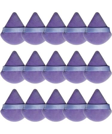 VOCUEL 4/6/15Pcs Powder Puff Face Soft Triangles Makeup Puff for Loose Powder Mineral Powder Cosmetic Makeup Tools - Buy Online on GoSupps.com