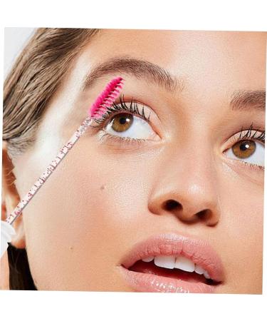 Ipetboom 20sets Mascara Wand Tube Felt Pencil Case Mini Makeup Applicator Artificial Fiber Travel Filling - Buy Online on GoSupps.com