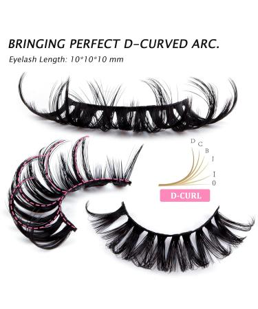 7 Pairs of 3D False Eyelashes Set | Reusable Natural Artificial Eyelashes (004) - International Shipping Available - Buy Online on GoSupps.com