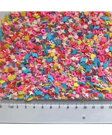 40g Mini Mix Fimo Polymer Slices - Lips & Stars Craft Charms for DIY Art & Design - Buy Online on GoSupps.com