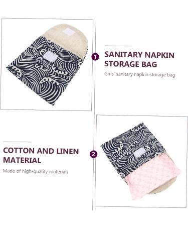SEWOART Feminine Care 4pcs Aunt's Towel Storage Bag - Women's Make up Organizer & Purse for Pad, Tampon, Menstrual Pad, Panties - Pad Holder Pouches & Wallets - Buy Online on GoSupps.com
