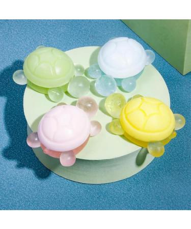  G n rique Kids Handmade Soap - 4X Turtle-Shaped Cute Soap Cleansing Moisturizing Wash | Gentle Natural Body Care Fun Bath Accessory Mild Skin-Friendly For Boys Girls Bathroom Use Home Hygiene - Buy Online on GoSupps.com