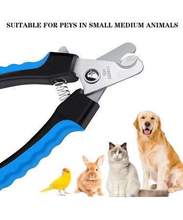 Dog Nail Clippers Dog Nail Clippers and Trimmer with Safety Guard to Avoid Over Cutting Professional Pet Nail Clippers with Nail File for Small Medium Large Breeds - Buy Online on GoSupps.com