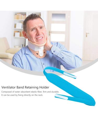 Healifty Tracheostomy Tube Holder - Dale Blue Adult One Size | Hook and Loop Closure - Buy Online on GoSupps.com