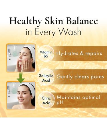 ELLA PURE Peptide Face Wash for Mature Skin Anti-Aging Facial Cleanser to Reduce Wrinkles & Improve Firmness Gentle & pH Balanced for Women Over 40 with Hemp Seed Oil 4oz - Buy Online on GoSupps.com