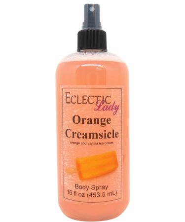 Orange Creamsicle Body Spray 16 ounces Body Mist for Women with Clean Light & Gentle Fragrance Long Lasting Perfume with Comforting Scent for Men & Women Cologne with Soft Subtle Aroma For Daily 16 Fl Oz (Pack of 1)