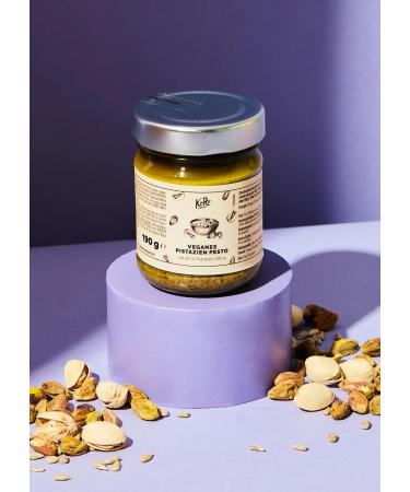 KoRo Vegan Pistachio Pesto 190g - 60% Pistachio Content - Perfect for Pasta & More - Buy Online Internationally - Buy Online on GoSupps.com