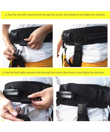 ZZBB Padded Bed Transfer Gait Belt Transfer Sling for Nursing Patient Bed Transfer for Seniors Safety Lifting Aids Wheelchairs Bed Transfer Belts Medium - Buy Online on GoSupps.com