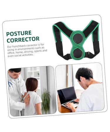 Beavorty Hunchback Belt Brace - Premium Posture Corrector for Men | Adjustable Shoulder Straightener | High-Quality Fiber & Polyester Backrest - Buy Online on GoSupps.com