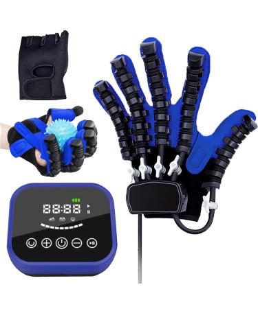 Rehabilitation Robot Gloves Stroke Hemiplegia Rehabilitation Training Equipment Finger Rehabilitation Gloves for Hand Function Recovery(Size:M Color:Left Hand) Medium Left Hand