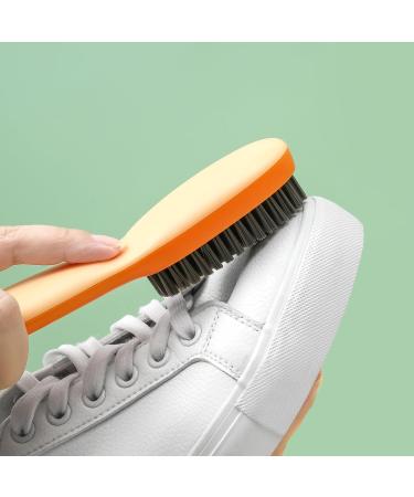 Blue Laundry Stain Brush - Dual-Sided Scrub Brush for Easy Stain Removal | Silicone Soft Bristles for Clothes & Underwear - Buy Online on GoSupps.com