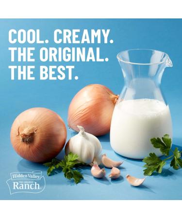 Hidden Valley Original Ranch Salad Dressing and Seasoning Mix 28 g | Perfect for Burgers Sandwiches Wraps or as a Salad Topping | Tasty and Versatile Seasoning | 4 pack - Buy Online on GoSupps.com