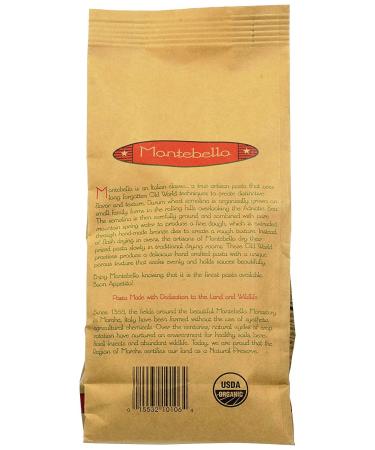 Montebello Organic Italian Pasta Variety Bundle - Strozzapreti, Farfalle, Penne Rigate - 16 Oz. Ea - Buy Online on GoSupps.com