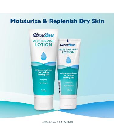 Glaxal Base Daily Moisturizing Lotion for Dry Skin and Sensitive Skin Hypoallergenic & Paraben-Free 227g 227 g (Pack of 1) - Buy Online on GoSupps.com