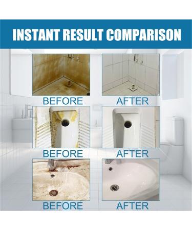 Tile Grout Cleaner Sprayer Natural Stone Stain Remover Cleaner Multi-Purpose Tile Grout Cleaner Whitener Polishing And Brightening Ceramic Floor Tile Cleaner For Bathroom & Kitchen (1PC) - Buy Online on GoSupps.com