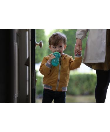 Tommee Tippee Sportee Toddler Sports Sippy Cup 3-Pack | Spill-Proof BPA-Free 10oz Cup for 12+ Months (Blue, Gray, Teal) - Buy Online on GoSupps.com
