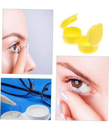 Buy Healeved 10pcs Lens Holder & Contact Lens Container - Durable Gland Type for Safe Storage | Fast International Shipping - Buy Online on GoSupps.com