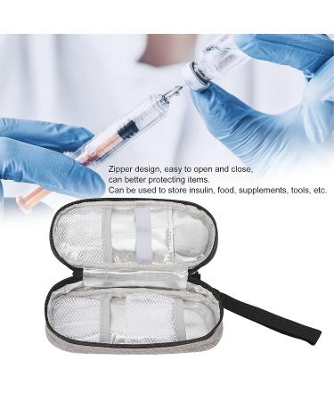 Insulin Cooler Bag | Portable Medication Storage Pouch - Pink - Buy Online on GoSupps.com