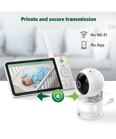 LeapFrog LF915HD Video Baby Monitor with 5 720p HD LCD Display, Pan/Tilt Camera, Night Vision & Two-Way Intercom - Buy Online on GoSupps.com