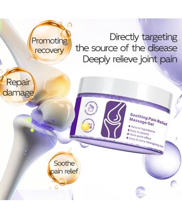 Soothing Gel for Bones Nourishing and Soothing Massage Gel for Knees | Soothing Body Care Maximum Intensity Natural Product Ankle Back Hips Foot - Buy Online on GoSupps.com