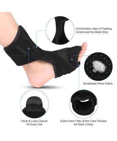Plantar Fasciitis Night Splint | Effective Support Brace for Pain Relief | International Shipping Available - Buy Online on GoSupps.com
