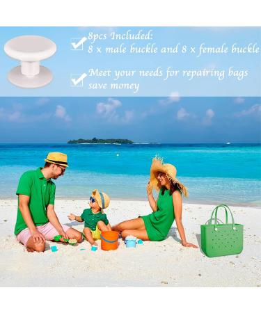 8 PCS Beach Bag Replacement Buttons & Rivets - Repair Accessories for Tote Bags - Buy Online on GoSupps.com