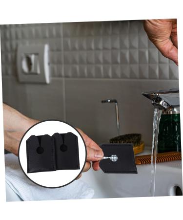 Coophya 2ST Leather Razor Head Case | Protective Razor Bag | Travel-Friendly Synthetic Leather Design - Buy Online on GoSupps.com