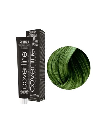COVER LINE Intense Green 100 ml black standard