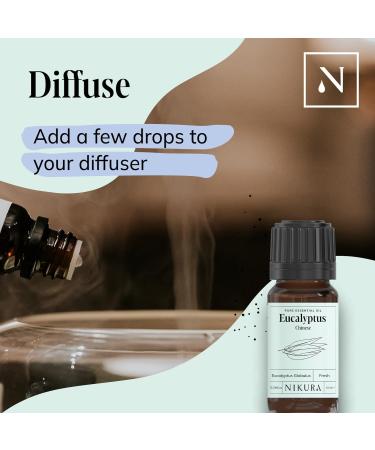 Nikura Favourites Essential Oil Set - 5 x 10ml | Eucalyptus, Lavender, Sweet Orange, Tea Tree | Aromatherapy for Home, Sleep, Skin | for Diffusers, Candle Making, Soap Making | Natural Oils - Buy Online on GoSupps.com