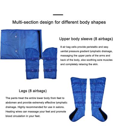 Buy Air Compression Massager Suit | Best Pressotherapy Lymphatic Drainage Device for Pain Relief - Buy Online on GoSupps.com