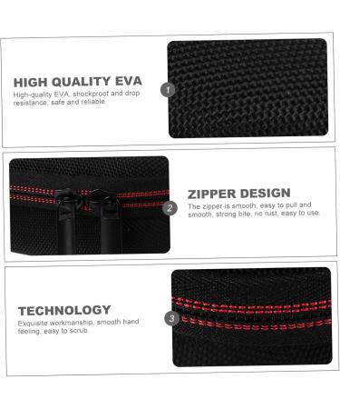 JECOMPRIS Shaver Storage Bag Case | Durable Eva Bag for Audio & Blood Glucose Meter | International Shipping - Buy Online on GoSupps.com