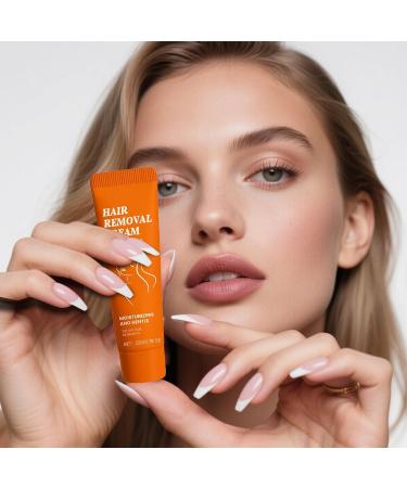  G n rique Women's Facial Hair Removal Cream | Gentle and Soothing Lotion 22g Upper Lip Hair Removal Cream - For Women and Girls Daily Home Use Long-Term Nighttime - Buy Online on GoSupps.com