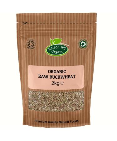 Organic Raw Buckwheat Groats 2kg by Hatton Hill Organic - Free UK Delivery - Buy Online on GoSupps.com