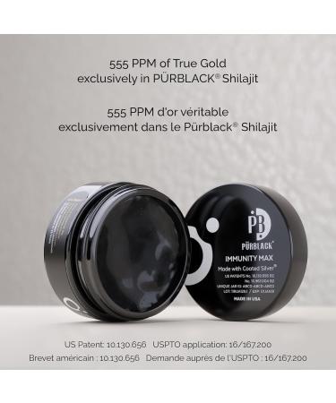 P rblack Shilajit Immunity Max Live Resin with Colloidal Silver - Premium Organic Supplement for Immune Support | Includes P rscale Measuring Tool | Made in USA (60 Servings) Immunity Max (30g Jar & P rscale) - Buy Online on GoSupps.com