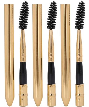 Set of 3 Eyelash Brushes with Spiral Rod Design for Curling and Cleaning Eyelashes and Eyebrows - Buy Online on GoSupps.com