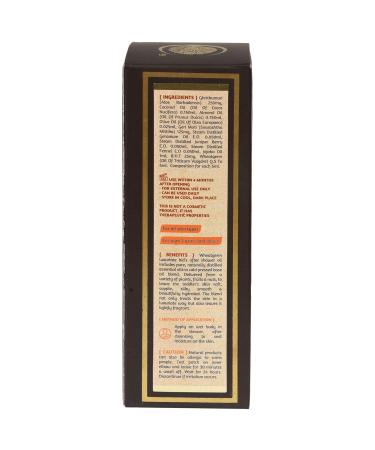 Roots & Herbs Ayurvedic Vegan After Shower Oil - 100ml | Paraben-Free Kid's Moisturizer with Wheatgerm - Buy Online on GoSupps.com
