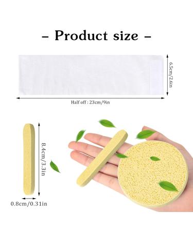 104 Count Disposable Headbands for Facials Spa- Soft Stretch Makeup Headband with Closure and Facial Sponges - Women's Salon Esthetician Supplies - Buy Online on GoSupps.com