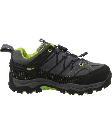 CMP Unisex Children's Rigel Low Shoes WP - Waterproof Trekking & Hiking Shoes for Kids Size 35 EU Grey Blue Graphite Marine - Buy Online on GoSupps.com