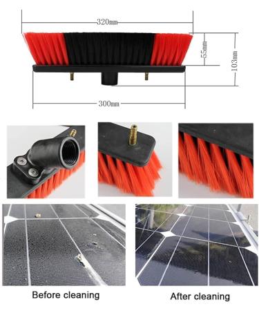 Photovoltaic Panel Cleaning Window Clean Water Fed Telescopic Brush Extendable Cleaner Conservatory Roof Cleaning Tools Tool (Color : 9m/30ft) (9m/30ft) - Buy Online on GoSupps.com