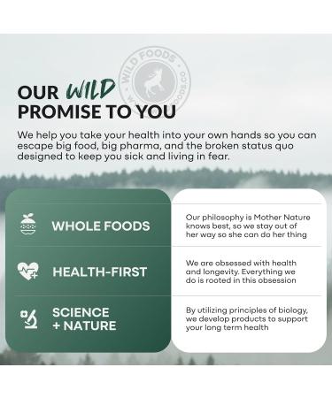 Wild Foods Omega 3 Fish Oil Supplement, 120 Capsules (1 pk) | Wild Caught, Burpless, Odorless, Non-GMO, Gluten Free | DPA, DHA, EPA Triple Strength Heart & Joint Nutrition for Women & Men 120 Count (Pack of 1) - Buy Online on GoSupps.com