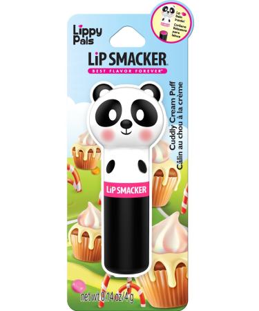 MARKWINS Lippy Pals Lip Balm With Panda Head - Cuddly Cream Puff Flavor