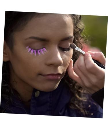 BESTOYARD 5 Pairs Colored Fake Eyelashes - Pink Party & Cosplay Lashes for Halloween | Fluffy Fiber False Lashes - Buy Online on GoSupps.com