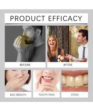 Coconut Oil Mouthwash Natural Whitening Oil Mouthwash Contains Coconut Oil Fresh Breath Eliminates Bad Breath Whitens Teeth and Gums (3) - Buy Online on GoSupps.com