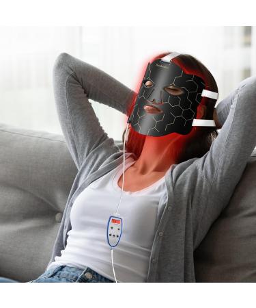 7 LED Face Light Therapy - Red Light Therapy 3-in-1 Device for At-Home Use | International Shipping Available - Buy Online on GoSupps.com