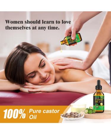 Organic Jamaican Black Castor Oil - 100% Pure Cold-Pressed Carrier Oil (4 Fl Oz) - Hexane-Free - Buy Online on GoSupps.com