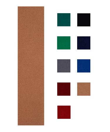 Accuplay 20 oz Pre Cut Pool Table Felt - Choose for 7, 8 or 9 Foot Table. English Green, Spurce Green, Blue, Navy, Red, Burgundy, Gray, Tan, or Black For 8 foot table Tan